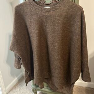 Chocolate brown sweater